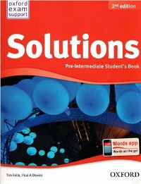 Solutions 2ED Pre-intermediate Students Book